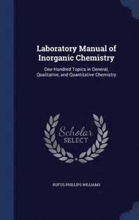 bokomslag Laboratory Manual of Inorganic Chemistry