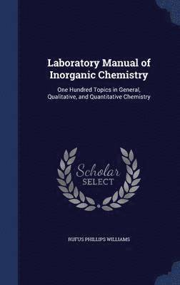 Laboratory Manual of Inorganic Chemistry 1