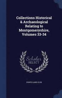 bokomslag Collections Historical & Archaeological Relating to Montgomeryshire, Volumes 33-34