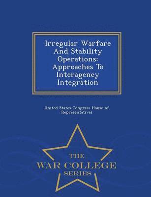 bokomslag Irregular Warfare and Stability Operations