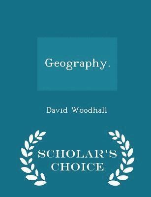 bokomslag Geography. - Scholar's Choice Edition