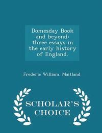 bokomslag Domesday Book and beyond