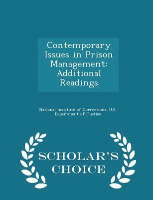 bokomslag Contemporary Issues in Prison Management