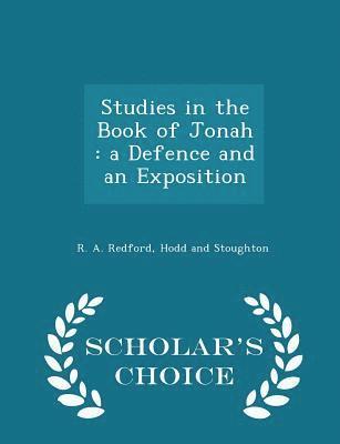 R A Redford - Studies in the Book of Jonah, Häftad
