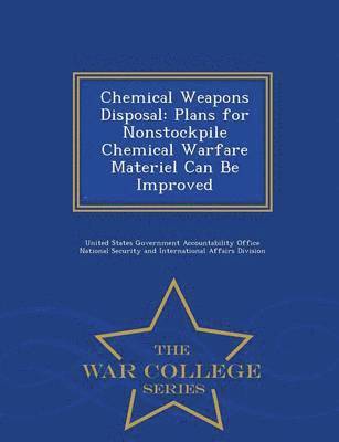 bokomslag Chemical Weapons Disposal