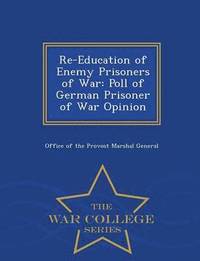 bokomslag Re-Education of Enemy Prisoners of War