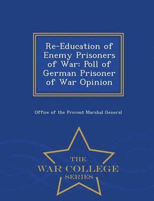 bokomslag Re-Education of Enemy Prisoners of War