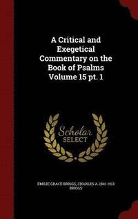 bokomslag A Critical and Exegetical Commentary on the Book of Psalms Volume 15 Pt. 1