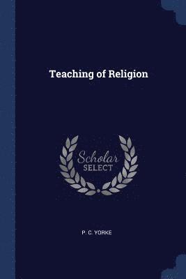 bokomslag Teaching of Religion