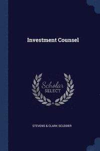 bokomslag Investment Counsel