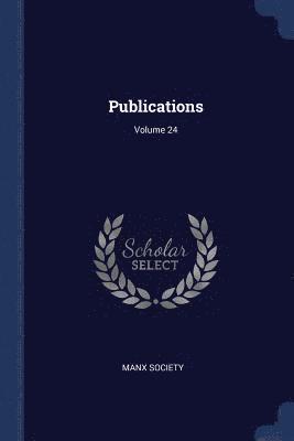 bokomslag Publications; Volume 24