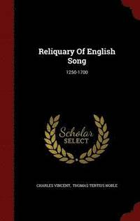 bokomslag Reliquary Of English Song