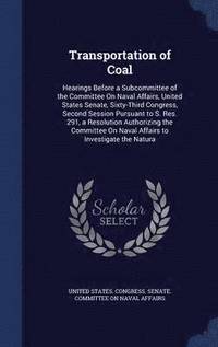 bokomslag Transportation of Coal