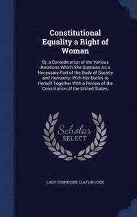 bokomslag Constitutional Equality a Right of Woman