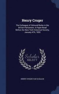 bokomslag Henry Cruger