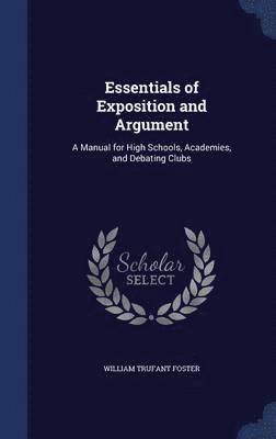 bokomslag Essentials of Exposition and Argument