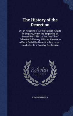 bokomslag History of the Desertion