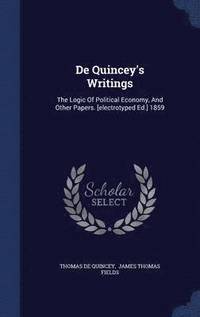 bokomslag De Quincey's Writings