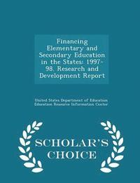 bokomslag Financing Elementary and Secondary Education in the States
