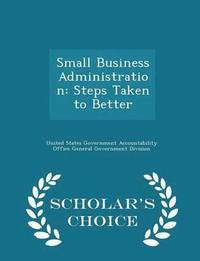 bokomslag Small Business Administration