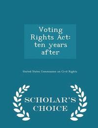 bokomslag Voting Rights ACT