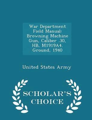 bokomslag War Department Field Manual