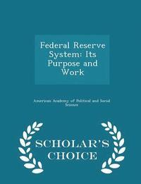 bokomslag Federal Reserve System