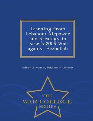 bokomslag Learning from Lebanon