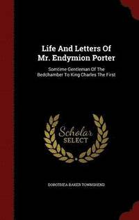 bokomslag Life And Letters Of Mr. Endymion Porter