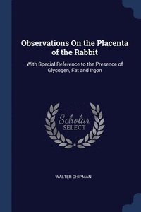 bokomslag Observations On the Placenta of the Rabbit