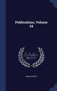 bokomslag Publications, Volume 24