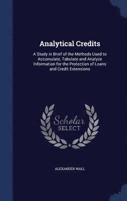 Alexander Wall - Analytical Credits, Inbunden