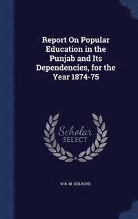 bokomslag Report On Popular Education in the Punjab and Its Dependencies, for the Year 1874-75