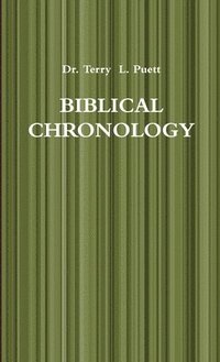 bokomslag Biblical Chronology