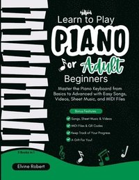 bokomslag Learn to Play Piano for Adult Beginners