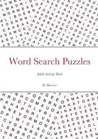 bokomslag Word Search Puzzles, Adult Activity Book