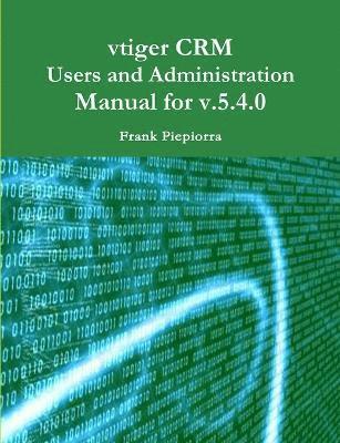 bokomslag Manual for Vtiger CRM V5.4.0