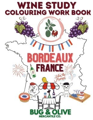 Emelia Winnig - Bug & Olive Bordeaux Colouring Book, Häftad