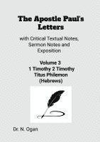 bokomslag Apostle Paul's Letters Volume 3