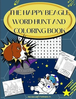 The Happy Beagle Word Hunt and Coloring Book 1