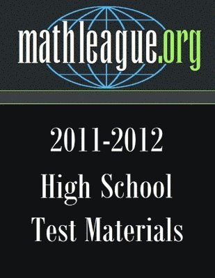 bokomslag High School Test Materials 2011-2012