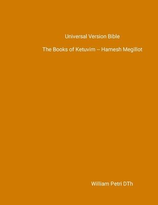 bokomslag UVB -- The Books of Ketuvim: Hamesh Megillot