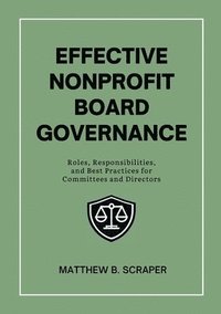 bokomslag Effective Nonprofit Board Governance