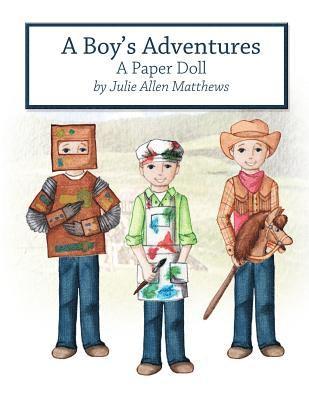 bokomslag Boy's Adventures: A Paper Doll