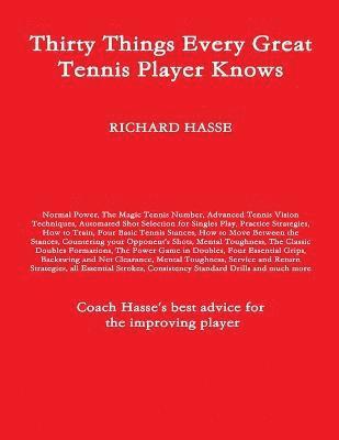 bokomslag Thirty Things Every Great Tennis Player Knows