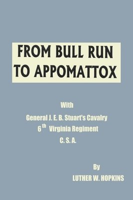 bokomslag From Bull Run to Appomattox