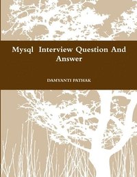 bokomslag Mysql Interview Question And Answer