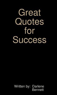 Great Quotes for Success 1