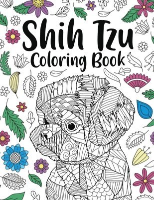 bokomslag Shih Tzu Adult Coloring Book