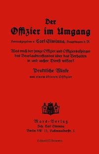 bokomslag Der Offizier Im Umgang